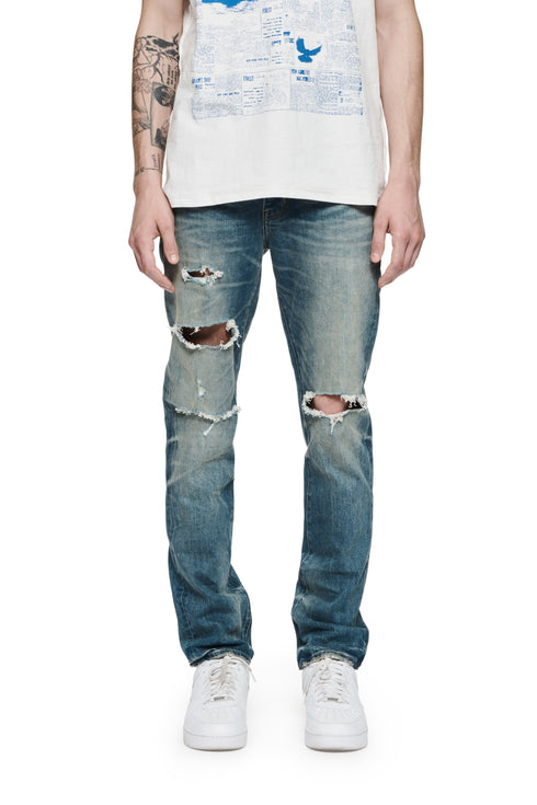 PURPLE BRAND P005 Vintage Aged Indigo Blowout