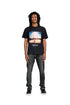 PURPLE BRAND P005 Vintage Washed Black Mens Apparel