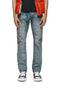 PURPLE BRAND P005 Vintage Laser Abrasions Mens Apparel