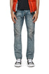 PURPLE BRAND P005 Vintage Laser Abrasions Mens Apparel