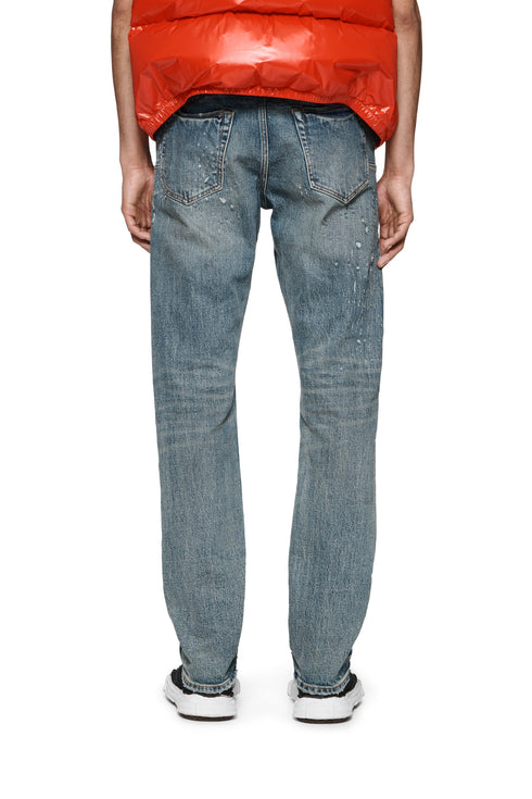 PURPLE BRAND P005 Vintage Laser Abrasions Mens Apparel