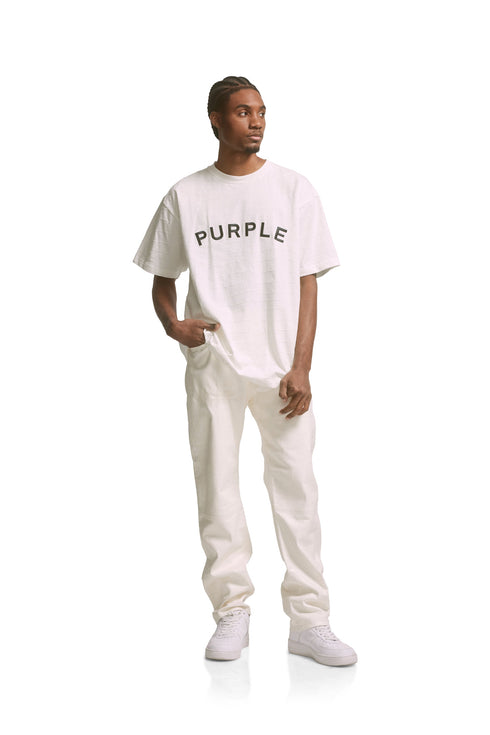 PURPLE BRAND P123 Mercerized Cotton Tee MADE IN ITALY Mens Apparel