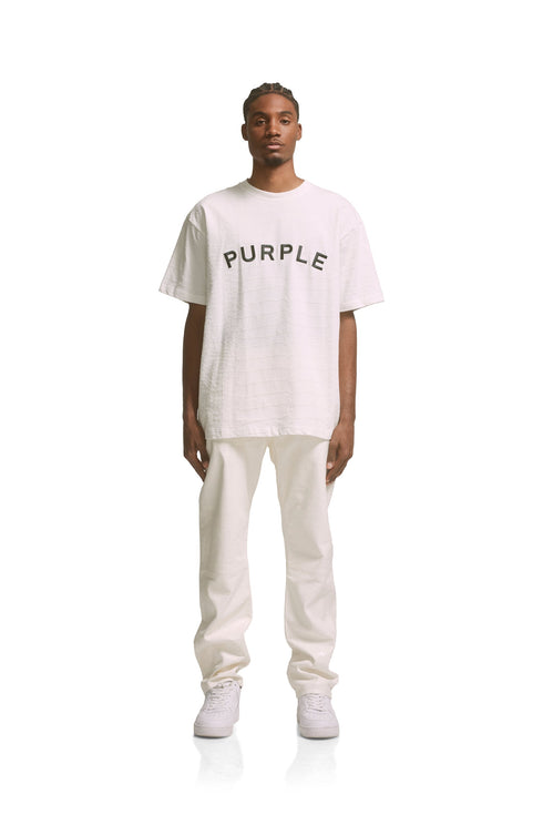 PURPLE BRAND P123 Mercerized Cotton Tee MADE IN ITALY Mens Apparel