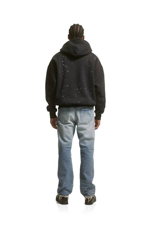 PURPLE BRAND P401 Hwt Fleece Pullon Hoodie MADE IN ITALY Mens Apparel