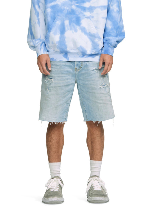 PURPLE BRAND P021 Worn Quilted Destroy Pocket Mens Apparel