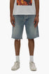 PURPLE BRAND P059 Cast Iron Shorts Mens Apparel
