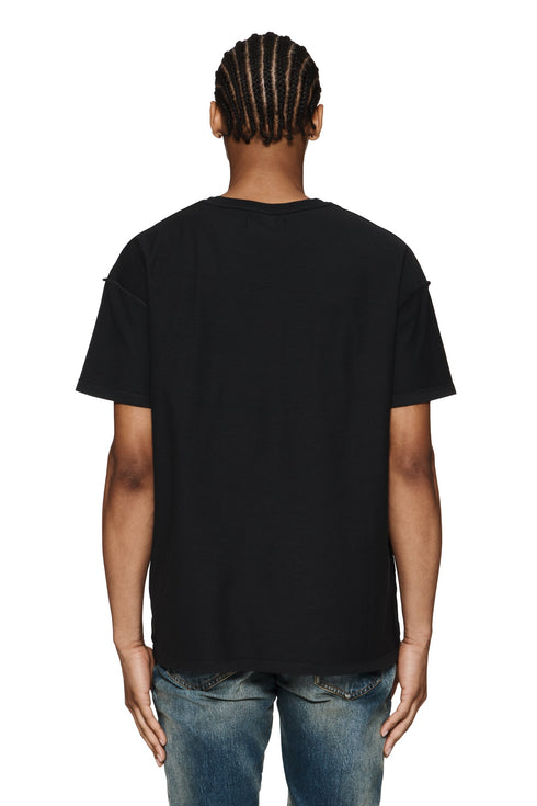 PURPLE BRAND P101 Textured Inside Out Tee Mens Apparel