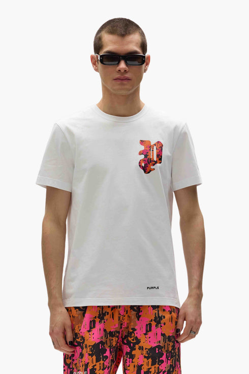 PURPLE BRAND P104 Gothic Camo P Tee Mens Apparel