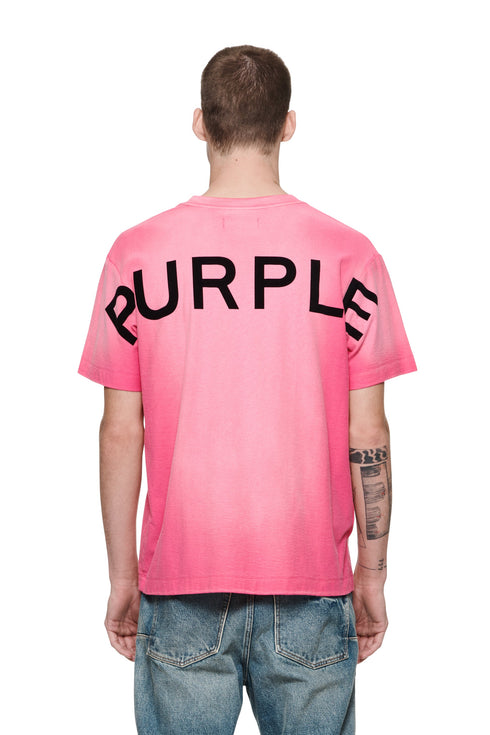 PURPLE BRAND Textured Jersey Ss Tee Mens Apparel