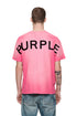 PURPLE BRAND Textured Jersey Ss Tee Mens Apparel