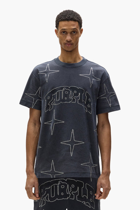 PURPLE BRAND P104 Crystal Star Tee Mens Apparel