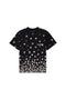 PURPLE BRAND Scatter Monogram Black Beauty T-Shirt Mens Apparel