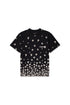PURPLE BRAND Scatter Monogram Black Beauty T-Shirt Mens Apparel