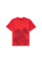 PURPLE BRAND Palms High Risk Red T-Shirt Mens Apparel