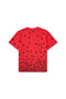 PURPLE BRAND Scatter Monogram High Risk Red T-Shirt Mens Apparel