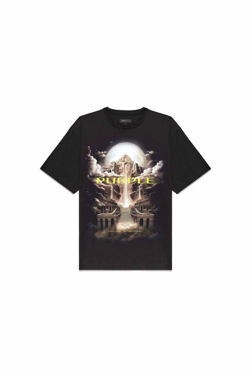 PURPLE BRAND P109 Clean Jersey Short Slv Tee Mens Apparel