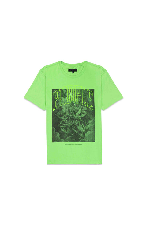 PURPLE BRAND P109 Clean Jersey Ss Tee Mens Apparel