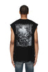 PURPLE BRAND P123 Oversized Cut Off Tee Mens Apparel