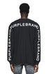 PURPLE BRAND P204 Textured Jersey L/s Tee Mens Apparel