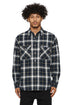 PURPLE BRAND Plaid Flannel Ls Shirt Mens Apparel