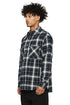 PURPLE BRAND Plaid Flannel Ls Shirt Mens Apparel