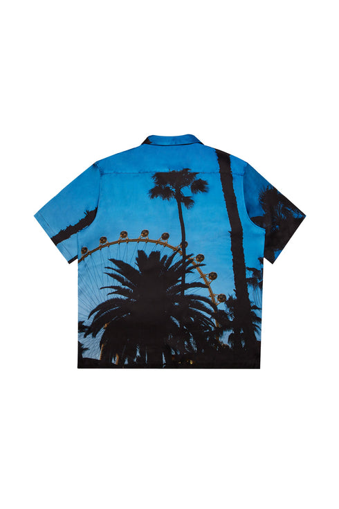 PURPLE BRAND X Blue Sky Inn Shirt Mens Apparel