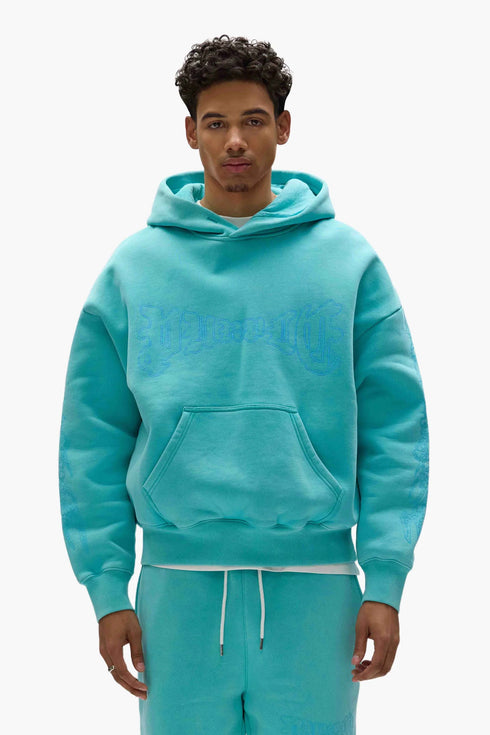 PURPLE BRAND P401 Hwt Fleece Po Hoody Mens Apparel