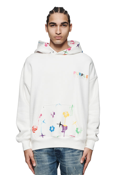 PURPLE BRAND P401 Hwt Fleece Po Hoody Mens Apparel