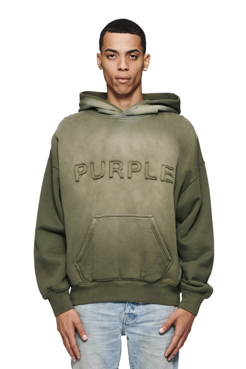 PURPLE BRAND P401 Hwt Fleece Po Hoodie Mens Apparel