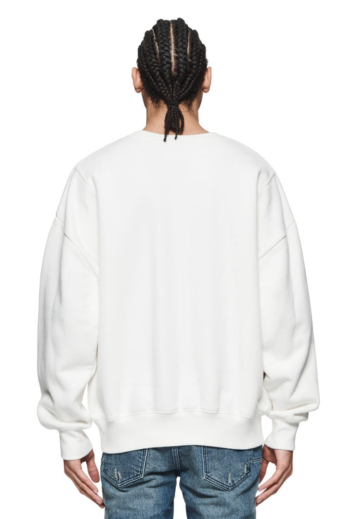 PURPLE BRAND P402 Hwt Fleece Crewneck Mens Apparel