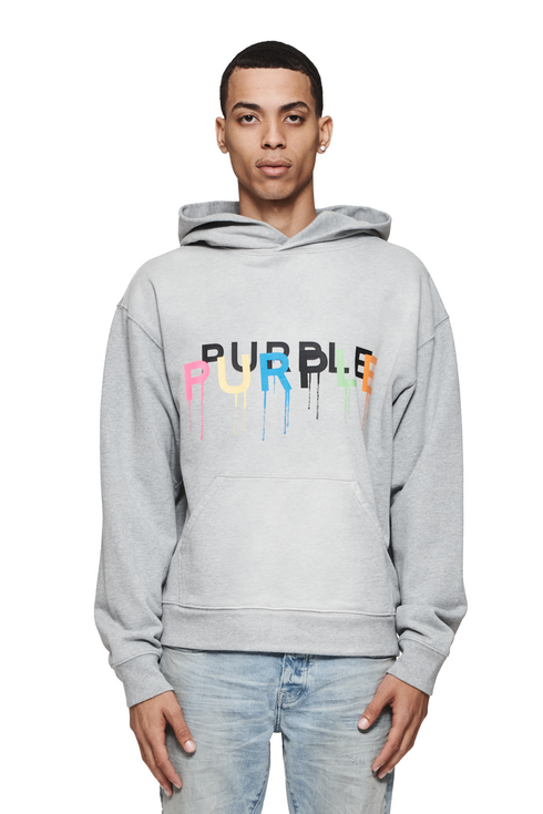 PURPLE BRAND P447 French Terry Po Hoody Mens Apparel