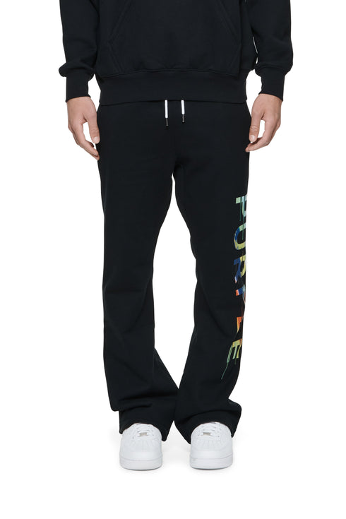 PURPLE BRAND P459 Hwt Fleece Flared Pants Mens Apparel