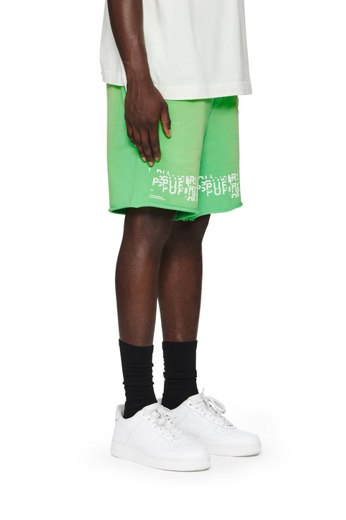 PURPLE BRAND P467 French Terry Sweatshort Mens Apparel