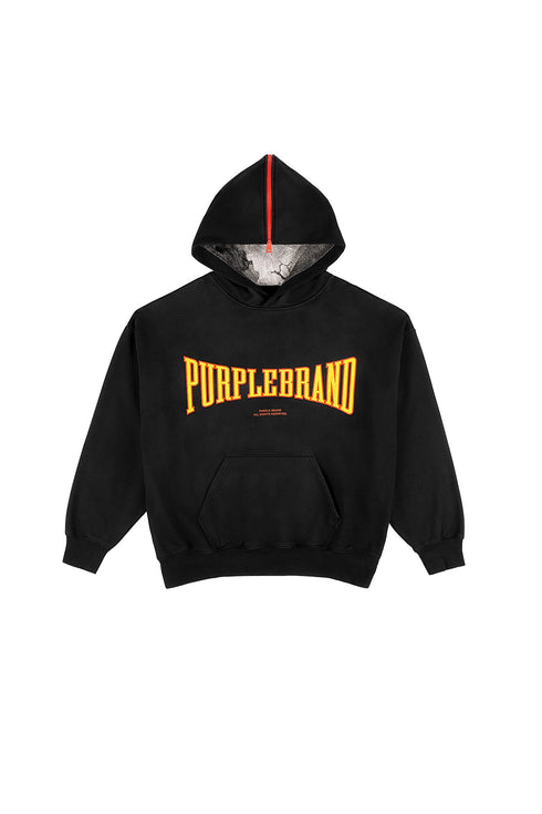 PURPLE BRAND P471 Mwt Fleece PO Hoody Mens Apparel