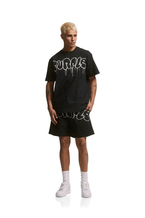 PURPLE BRAND P504 Polyester All Round Short Mens Apparel