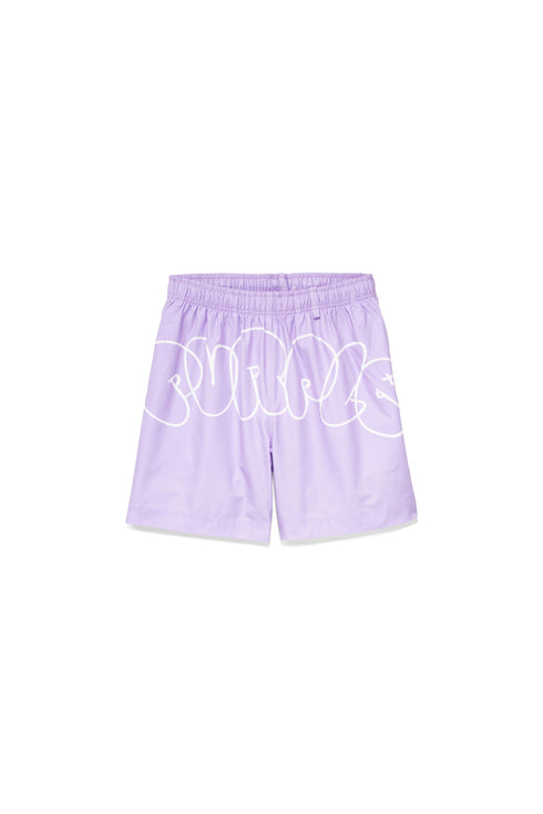 PURPLE BRAND P504 Polyester All Round Short Mens Apparel