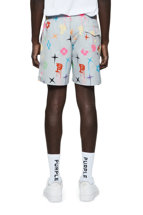 PURPLE BRAND P504 All Round Short Mens Apparel