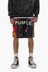 PURPLE BRAND P504 All Round Shorts Mens Apparel