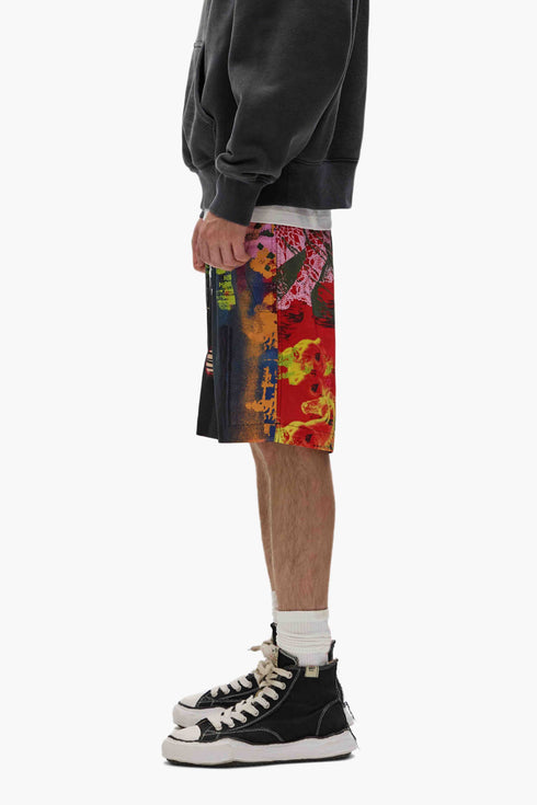 PURPLE BRAND P504 All Round Shorts Mens Apparel