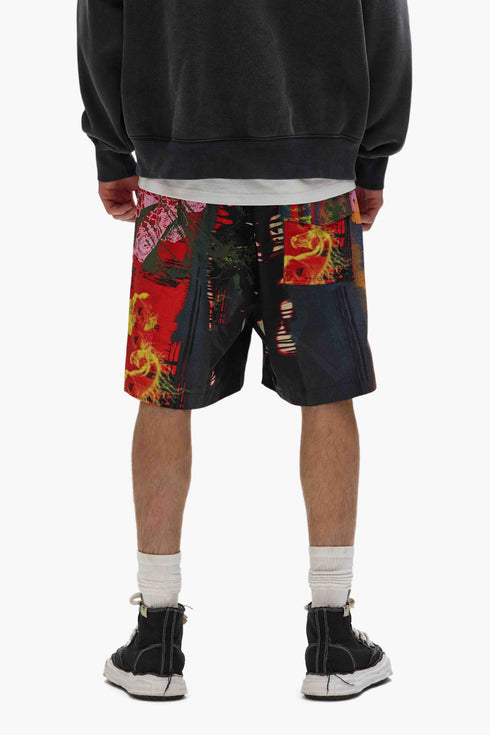PURPLE BRAND P504 All Round Shorts Mens Apparel