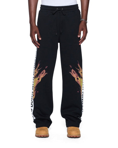 KSUBI Kings Synthes Trk Pnt Blk Fade Men's Apparel