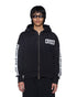 KSUBI King Haln Zip Thru Hde Blk Fad Men's Apparel