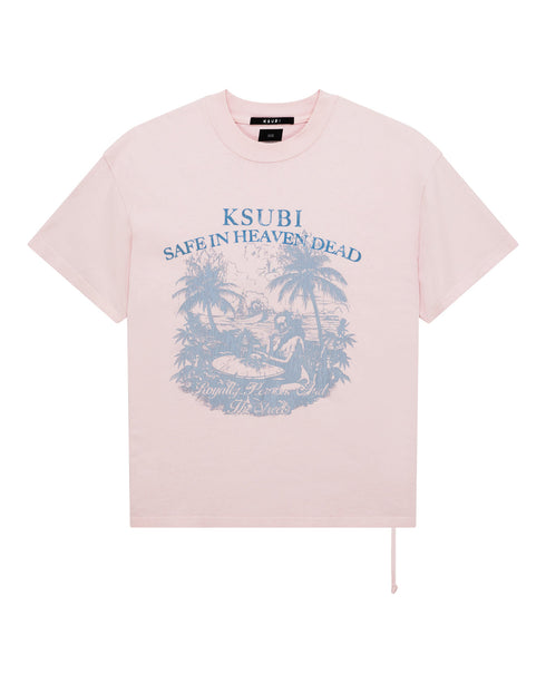 KSUBI Paradiso Ekcess Ss Tee Ice Quartz Mens Apparel