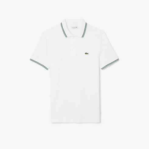 LACOSTE Regular Fit Trim Accent L.12.12 Polo Mens Apparel