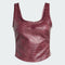 ADIDAS Pleather Corset Women's Apparel