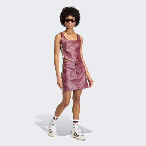 ADIDAS Pleather Corset Women's Apparel