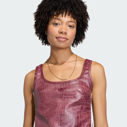 ADIDAS Pleather Corset Women's Apparel