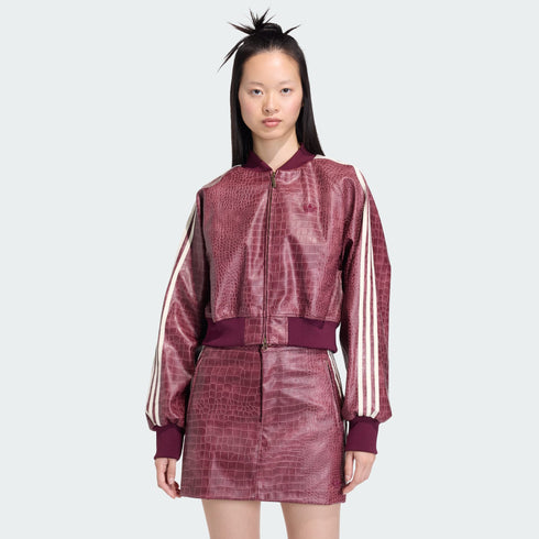 ADIDAS Sst Pleather Jacket Women's Apparel