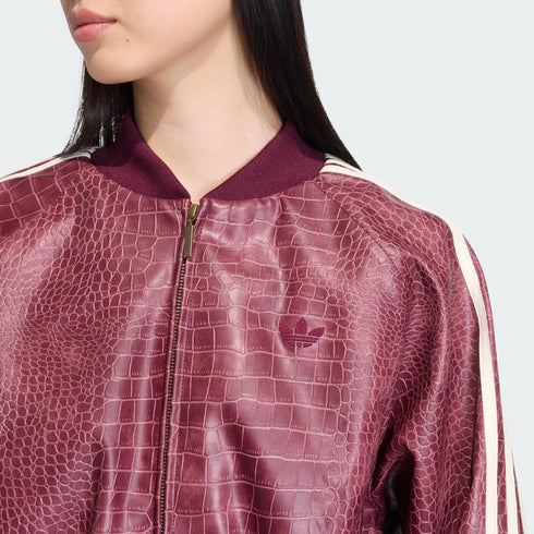 ADIDAS Sst Pleather Jacket Women's Apparel