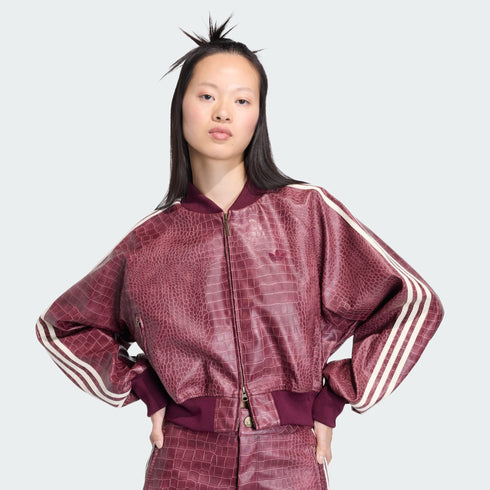 ADIDAS Sst Pleather Jacket Women's Apparel